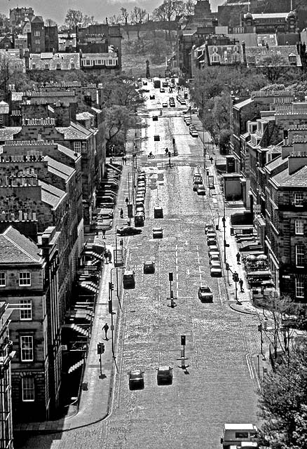 View from the roof of St Stephen's Church Tower, looking to the south