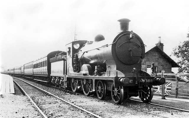 Railway photos - Seaton, East Lothian  -  April 17, 1955