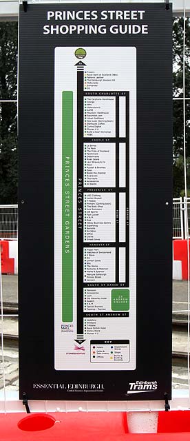 Poster for Trams  -  South side of St Andrew Square