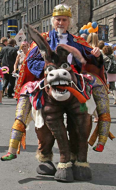 Edinburgh Festival, 2006  -  Street Entertainers