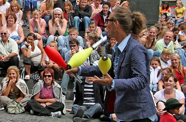 Edinburgh Festival, 2006  -  Street Entertainers