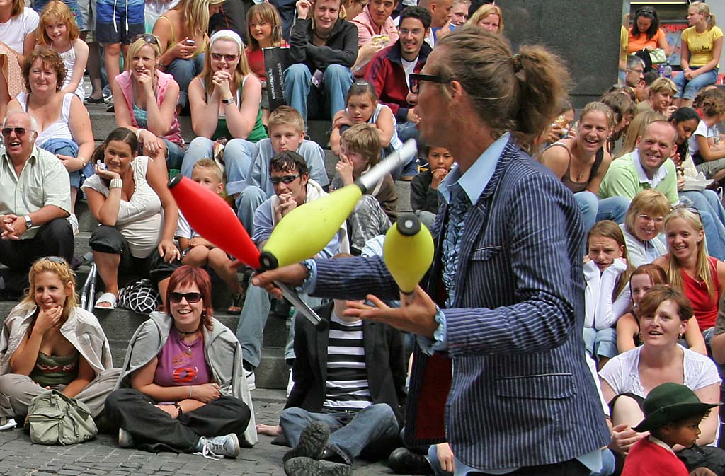 Edinburgh Festival, 2006  -  Street Entertainers