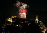 Edinburgh Festival Fireworks 2006 - seen from Calton Hill