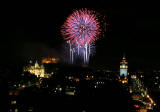 Edinburgh Festival Fireworks 2006 - seen from Calton Hill