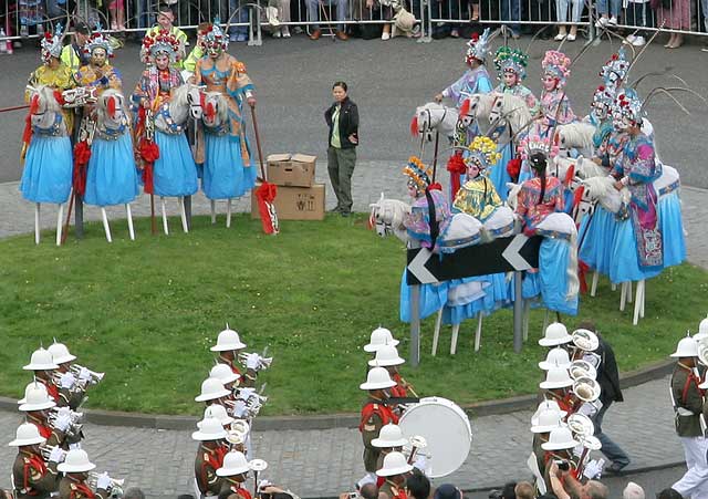 Edinburgh Festival Parade in Holyrood Park  -  August 9, 2009