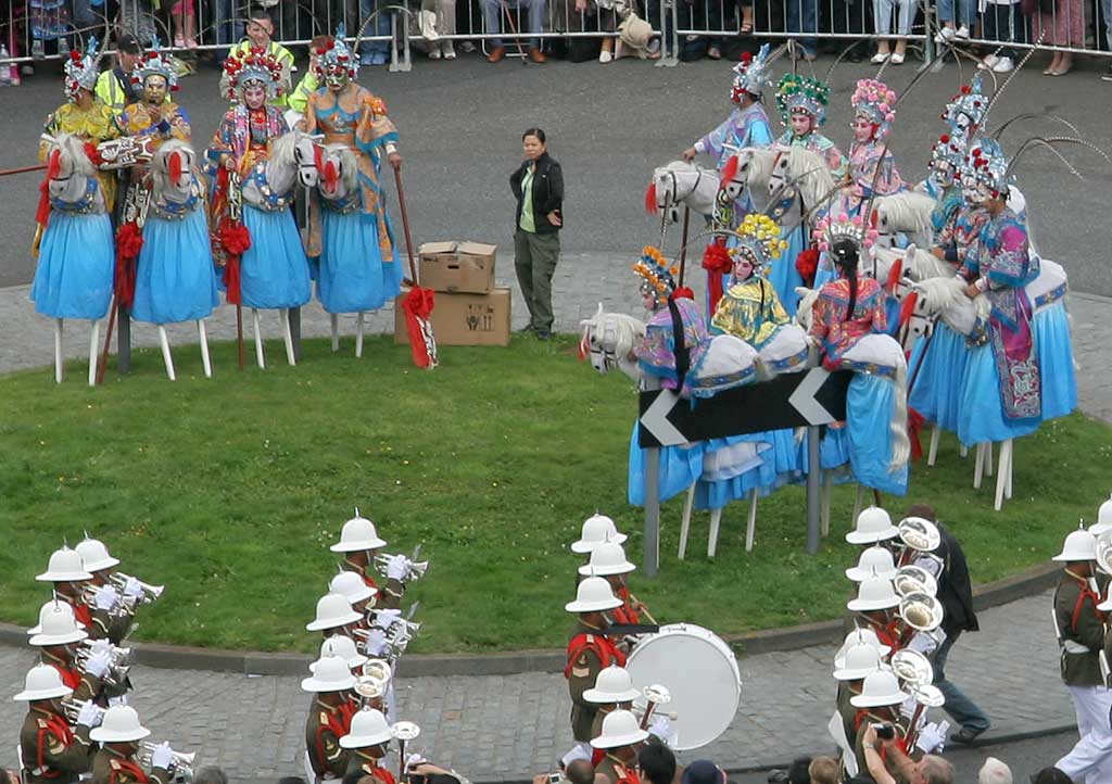 Edinburgh Festival Parade in Holyrood Park  -  August 9, 2009