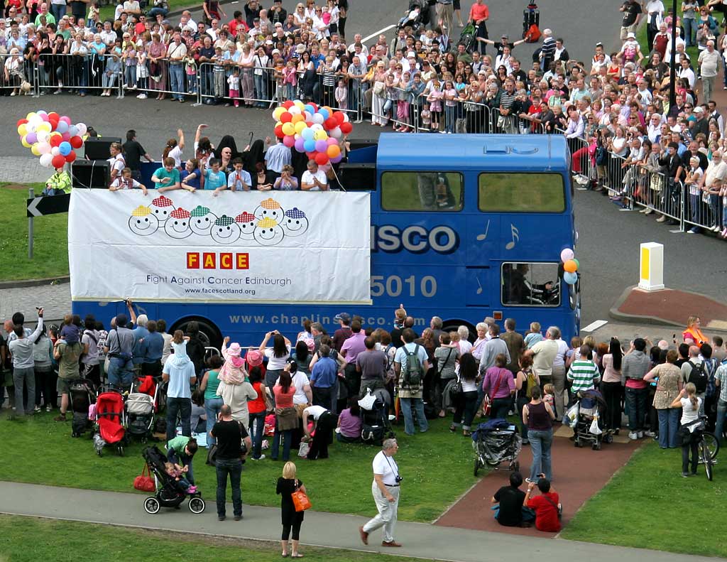 Edinburgh Festival Parade in Holyrood Park  -  August 9, 2009