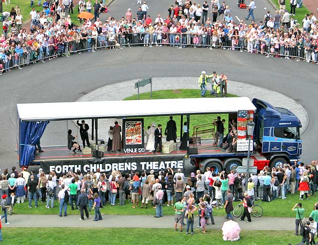Edinburgh Festival Parade in Holyrood Park  -  August 9, 2009