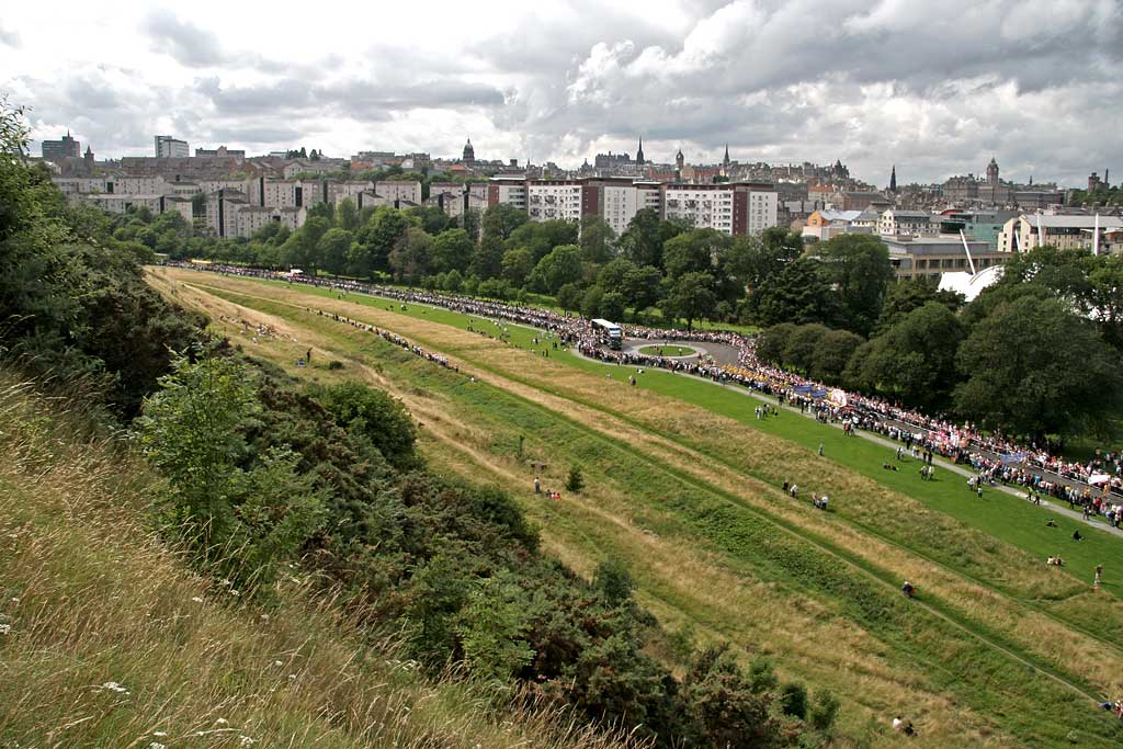 Edinburgh Festival Parade in Holyrood Park  -  August 9, 2009