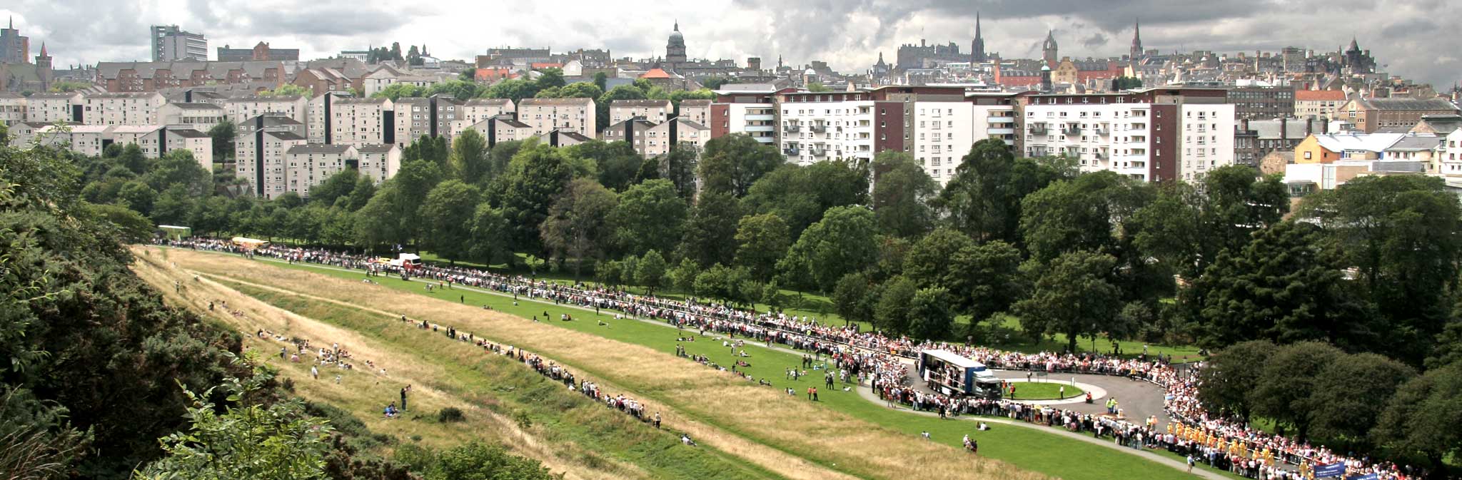 Edinburgh Festival Parade in Holyrood Park  -  August 9, 2009