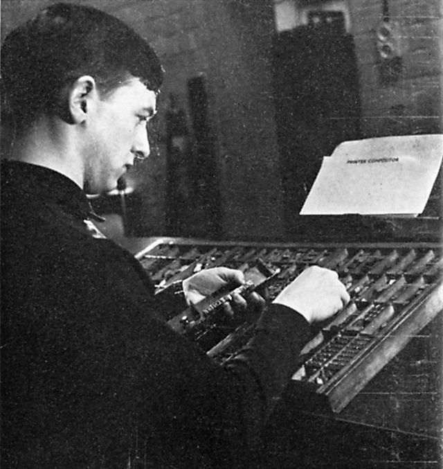 R&R Clark, Brandon Street, Canonmills  -  Binding Department, Joyce Thomson and (perhaps) Pat