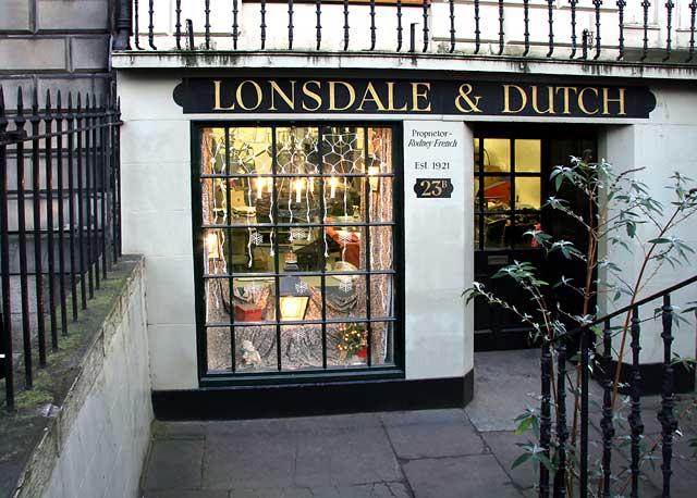 Lonsdale & Dutch  -  Tinsmiths, Edinburgh  -  2007